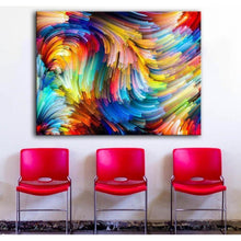 Foto laden in Gallery viewer, Abstracte kleuren v.a. 50x70cm Diamond painting | Eigen foto | Dieren | Kopen | Dikke dames | Action | Nederland | Steentjes | Diamant | De Diamond Painter