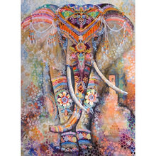 Foto laden in Gallery viewer, Abstracte olifant Diamond painting | Eigen foto | Dieren | Kopen | Dikke dames | Action | Nederland | Steentjes | Diamant | De Diamond Painter