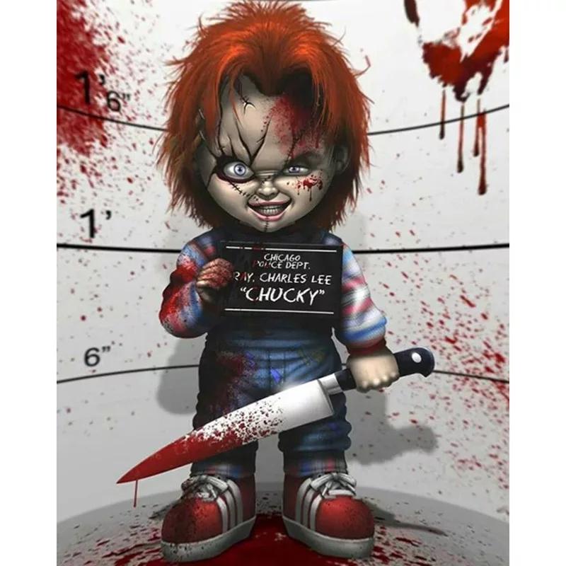 Chucky Diamond painting | Eigen foto | Dieren | Kopen | Dikke dames | Action | Nederland | Steentjes | Diamant | De Diamond Painter