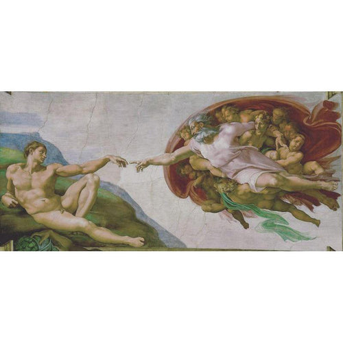 Creatie van Adam | Michelangelo Diamond painting | Eigen foto | Dieren | Kopen | Dikke dames | Action | Nederland | Steentjes | Diamant | De Diamond Painter