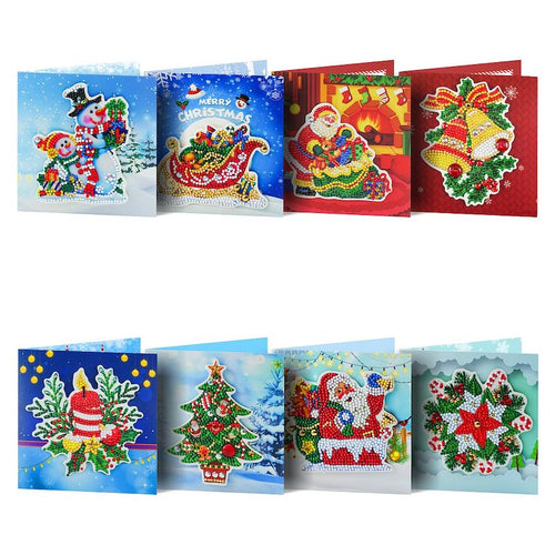 Kerstkaarten Vll | 8 stuks