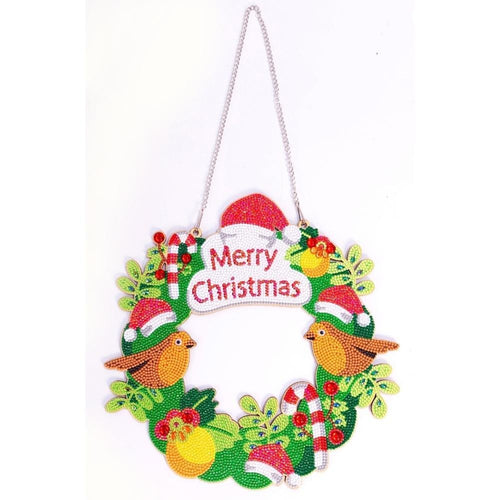 Kerstkrans met koord