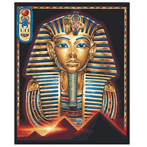 Egyptische farao Diamond painting | Eigen foto | Dieren | Kopen | Dikke dames | Action | Nederland | Steentjes | Diamant | De Diamond Painter