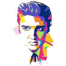 Foto laden in Gallery viewer, Elvis Presley kunst Diamond painting | Eigen foto | Dieren | Kopen | Dikke dames | Action | Nederland | Steentjes | Diamant | De Diamond Painter
