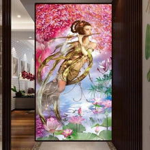Foto laden in Gallery viewer, Fantasie elf v.a. 50x90cm Diamond painting | Eigen foto | Dieren | Kopen | Dikke dames | Action | Nederland | Steentjes | Diamant | De Diamond Painter