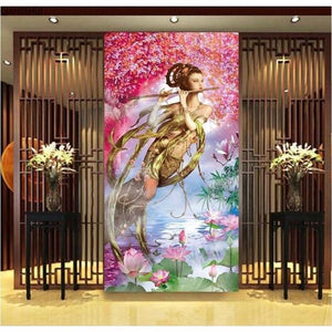 Fantasie elf v.a. 50x90cm Diamond painting | Eigen foto | Dieren | Kopen | Dikke dames | Action | Nederland | Steentjes | Diamant | De Diamond Painter