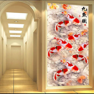 Koi karpers v.a. 50x100cm Diamond painting | Eigen foto | Dieren | Kopen | Dikke dames | Action | Nederland | Steentjes | Diamant | De Diamond Painter