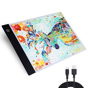 LED light pad A4 Diamond painting | Eigen foto | Dieren | Kopen | Dikke dames | Action | Nederland | Steentjes | Diamant | De Diamond Painter