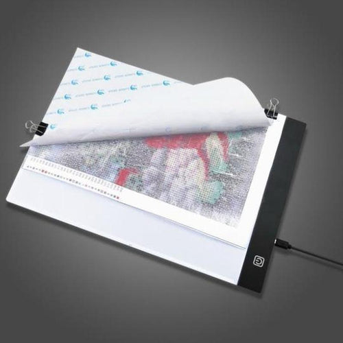 LED light pad A4 Diamond painting | Eigen foto | Dieren | Kopen | Dikke dames | Action | Nederland | Steentjes | Diamant | De Diamond Painter