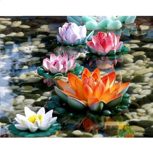 Foto laden in Gallery viewer, Lelies Diamond painting | Eigen foto | Dieren | Kopen | Dikke dames | Action | Nederland | Steentjes | Diamant | De Diamond Painter