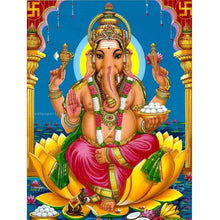 Foto laden in Gallery viewer, Lord Ganesha 4 Diamond painting | Eigen foto | Dieren | Kopen | Dikke dames | Action | Nederland | Steentjes | Diamant | De Diamond Painter