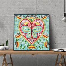 Foto laden in Gallery viewer, Love | Glow in the dark 30x30cm Diamond painting | Eigen foto | Dieren | Kopen | Dikke dames | Action | Nederland | Steentjes | Diamant | De Diamond Painter