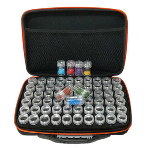 Luxe sorteerkoffer | 60 potjes Diamond painting | Eigen foto | Dieren | Kopen | Dikke dames | Action | Nederland | Steentjes | Diamant | De Diamond Painter