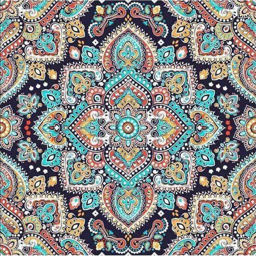 Mandala blauw/oranje Diamond painting | Eigen foto | Dieren | Kopen | Dikke dames | Action | Nederland | Steentjes | Diamant | De Diamond Painter