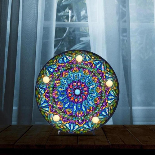Mandala lamp Diamond painting | Eigen foto | Dieren | Kopen | Dikke dames | Action | Nederland | Steentjes | Diamant | De Diamond Painter