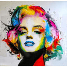 Foto laden in Gallery viewer, Marilyn Monroe kunst Diamond painting | Eigen foto | Dieren | Kopen | Dikke dames | Action | Nederland | Steentjes | Diamant | De Diamond Painter