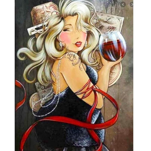 Mollige dames | Avondje stappen Diamond painting | Eigen foto | Dieren | Kopen | Dikke dames | Action | Nederland | Steentjes | Diamant | De Diamond Painter