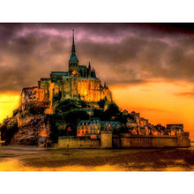 Foto laden in Gallery viewer, Mont Saint Michel Diamond painting | Eigen foto | Dieren | Kopen | Dikke dames | Action | Nederland | Steentjes | Diamant | De Diamond Painter