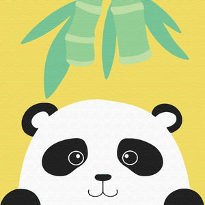 Panda beertje Diamond painting | Eigen foto | Dieren | Kopen | Dikke dames | Action | Nederland | Steentjes | Diamant | De Diamond Painter