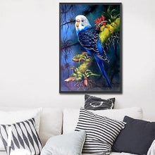 Foto laden in Gallery viewer, Parkiet v.a. 50x60cm Diamond painting | Eigen foto | Dieren | Kopen | Dikke dames | Action | Nederland | Steentjes | Diamant | De Diamond Painter