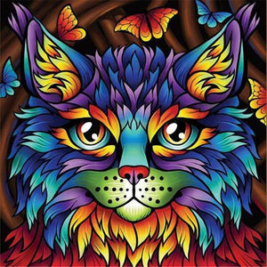 Poes Diamond painting | Eigen foto | Dieren | Kopen | Dikke dames | Action | Nederland | Steentjes | Diamant | De Diamond Painter