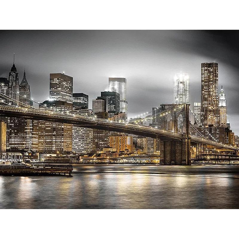 Skyline Diamond painting | Eigen foto | Dieren | Kopen | Dikke dames | Action | Nederland | Steentjes | Diamant | De Diamond Painter