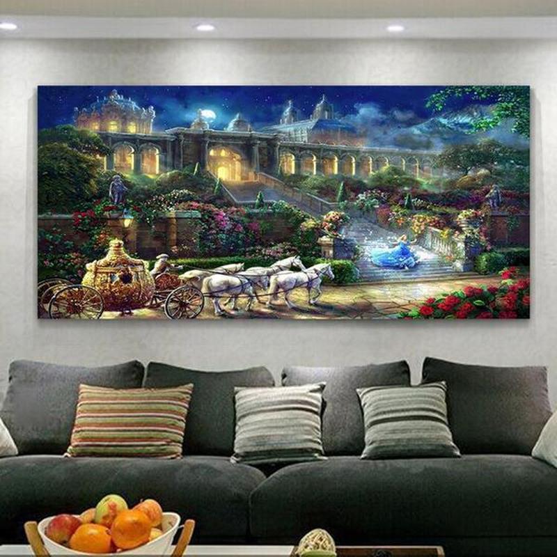 Tempel bij maanlicht va. 50x100cm Diamond painting | Eigen foto | Dieren | Kopen | Dikke dames | Action | Nederland | Steentjes | Diamant | De Diamond Painter