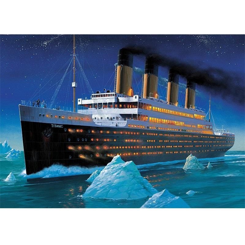 Titanic Diamond painting | Eigen foto | Dieren | Kopen | Dikke dames | Action | Nederland | Steentjes | Diamant | De Diamond Painter