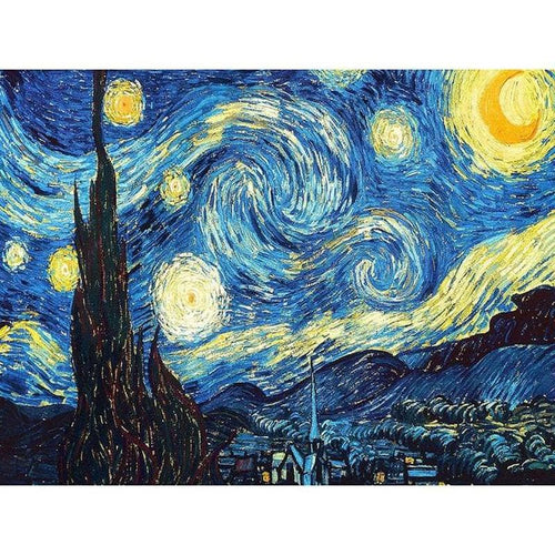 Van gogh sterrennacht Diamond painting | Eigen foto | Dieren | Kopen | Dikke dames | Action | Nederland | Steentjes | Diamant | De Diamond Painter