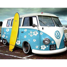 Foto laden in Gallery viewer, VW bus Diamond painting | Eigen foto | Dieren | Kopen | Dikke dames | Action | Nederland | Steentjes | Diamant | De Diamond Painter