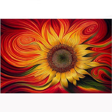 Foto laden in Gallery viewer, Zonnebloem kunstwerk Diamond painting | Eigen foto | Dieren | Kopen | Dikke dames | Action | Nederland | Steentjes | Diamant | De Diamond Painter